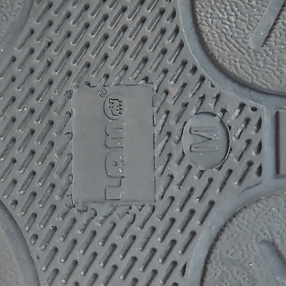 EUC Lamo Black Suede Faux Fur Slip On Slippers Women's Medium - Picture 9 of 9